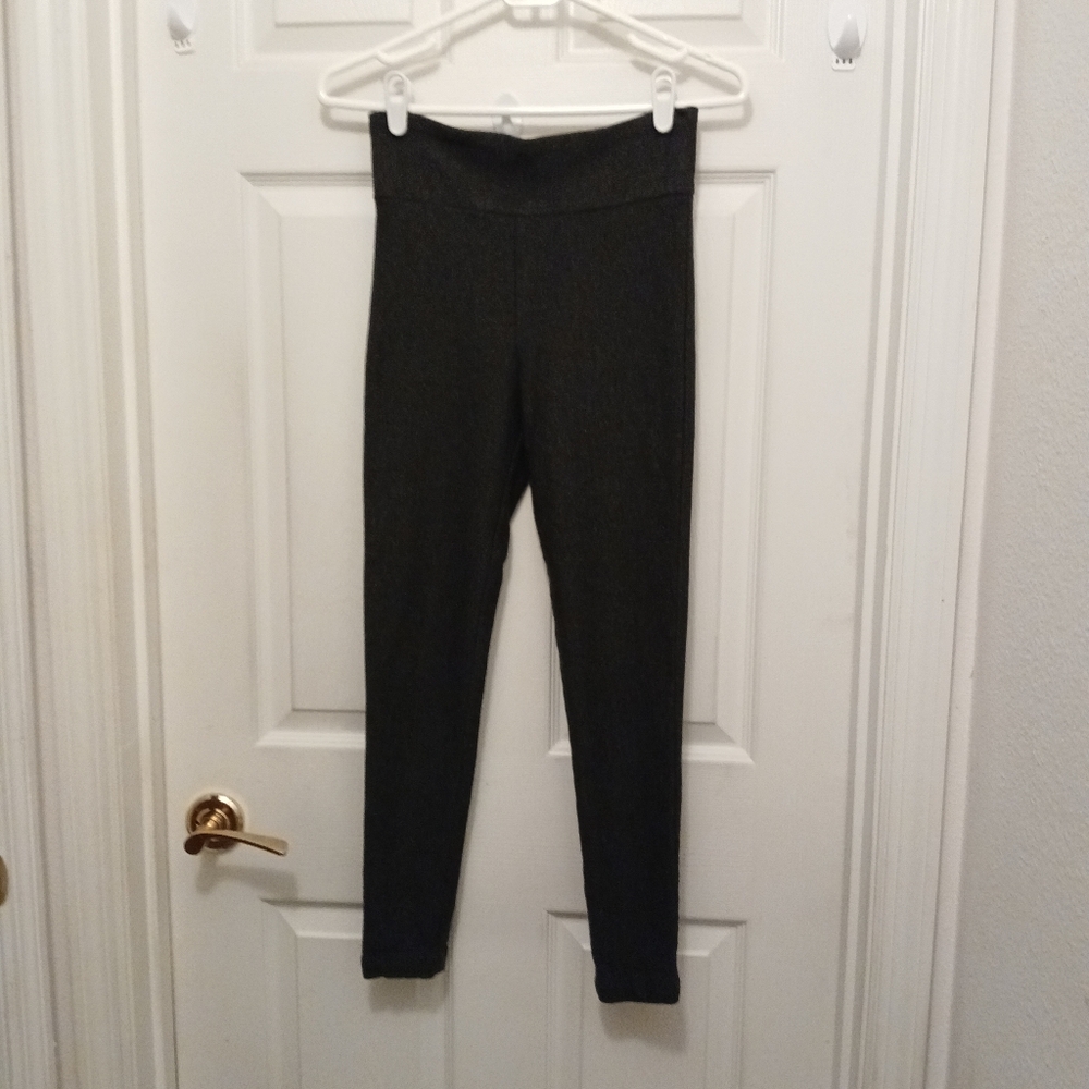 Margaret M Leggings Pants Women's Petite Size SP Heather Gray Heavyweight Dance